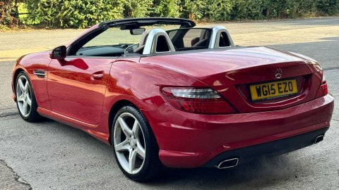 Mercedes-Benz SLK 2015 15 2.1 Red #4