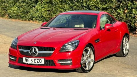 Mercedes-Benz SLK 2015 15 2.1 Red #3