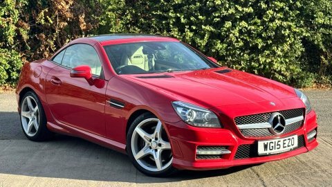 Mercedes-Benz SLK 2015 15 2.1 Red