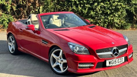 Mercedes-Benz SLK 2015 15 2.1 Red #2
