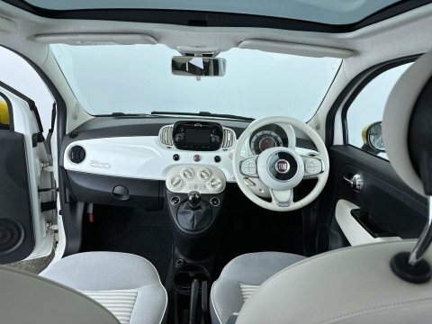 Fiat 500 2019 68 1.2 White #5