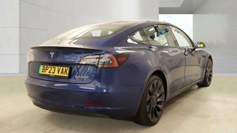Tesla Model 3 2023 23 Model Blue #4