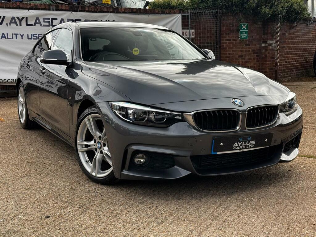 BMW 4 Series Gran Coupe 2.0 420D M Sport Euro 6 Ss Grey #5