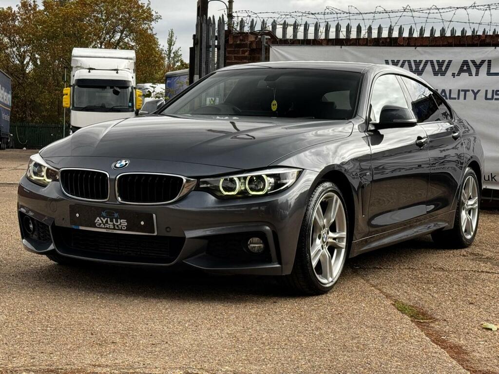BMW 4 Series Gran Coupe 2.0 420D M Sport Euro 6 Ss Grey #3