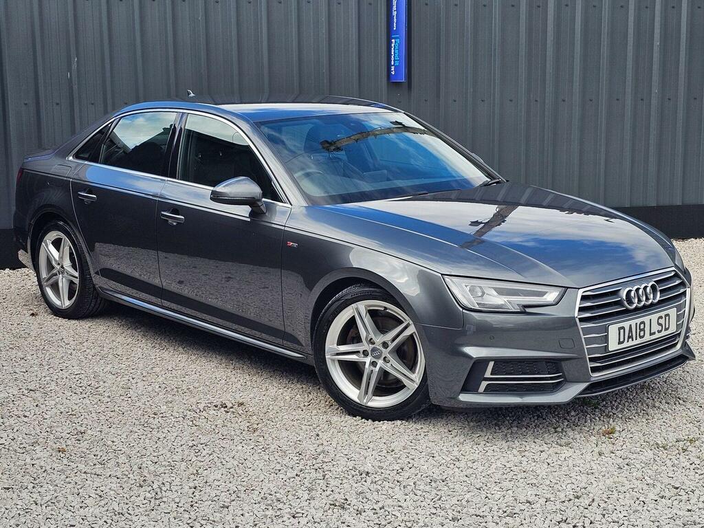 Audi A4 Saloon 2.0 Tdi S Line S Tronic Euro 6 Ss 2 Grey