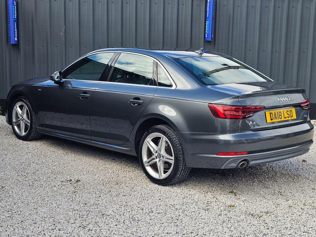 Audi A4 Saloon 2.0 Tdi S Line S Tronic Euro 6 Ss 2 Grey #4