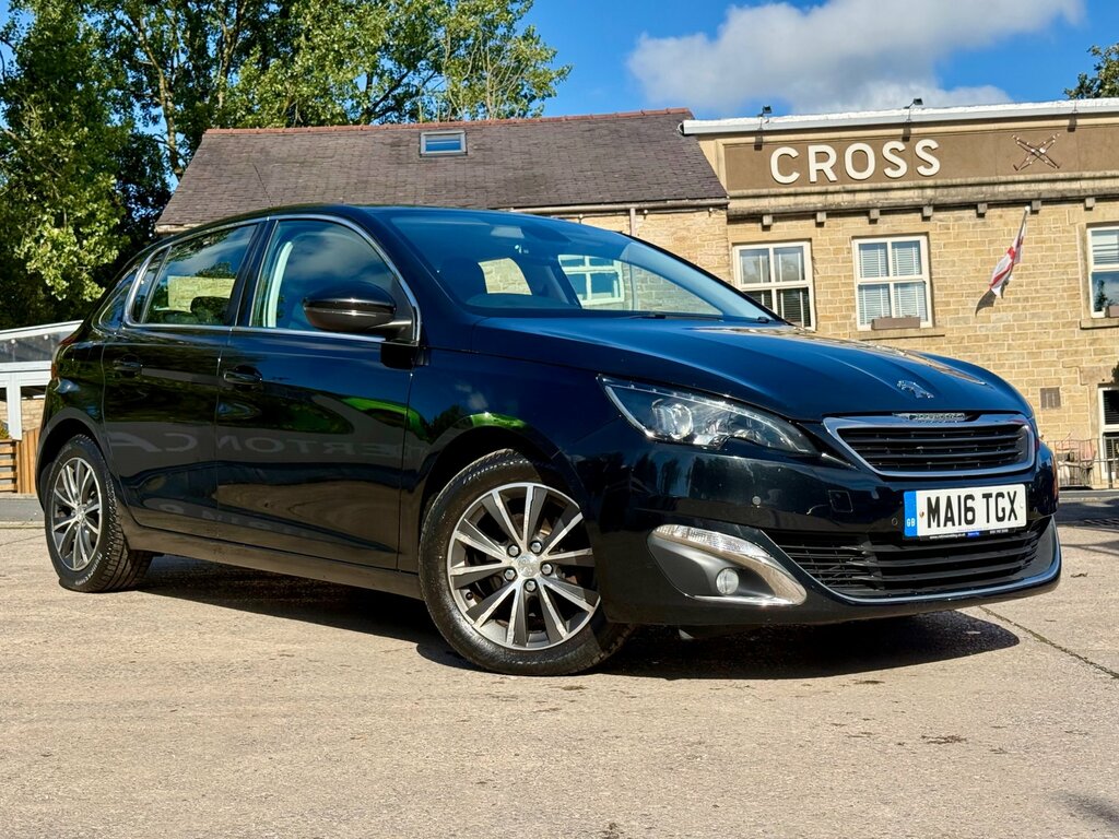 Peugeot 308 1.6 Bluehdi Allure Hatchback Eur Black #2