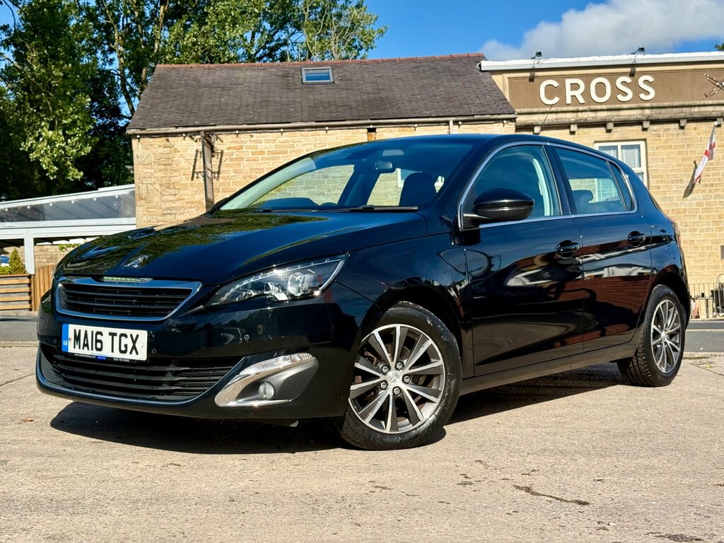 Peugeot 308 1.6 Bluehdi Allure Hatchback Eur Black #4