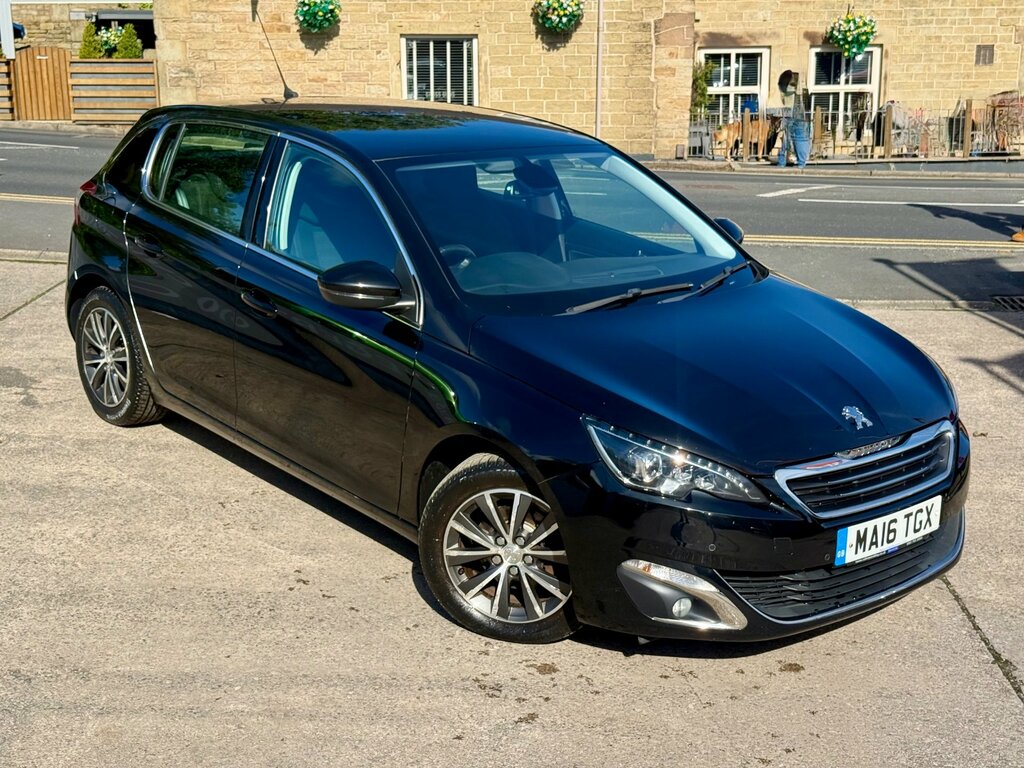 Peugeot 308 1.6 Bluehdi Allure Hatchback Eur Black #3