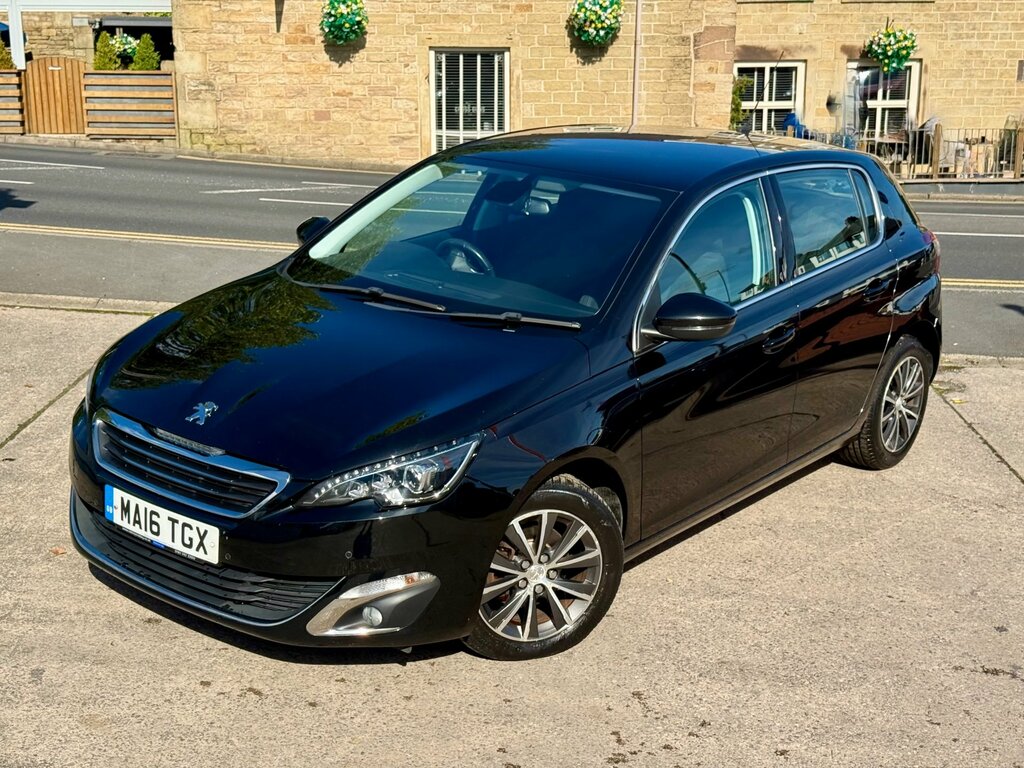 Peugeot 308 1.6 Bluehdi Allure Hatchback Eur Black #5