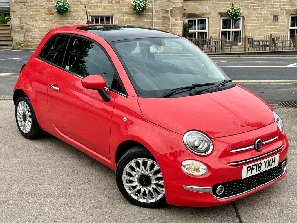 Fiat 500 1.2 Lounge Hatchback Euro 6 Ss Pink #4
