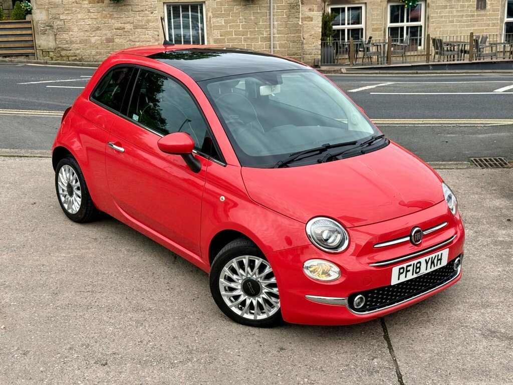 Fiat 500 1.2 Lounge Hatchback Euro 6 Ss Pink #2