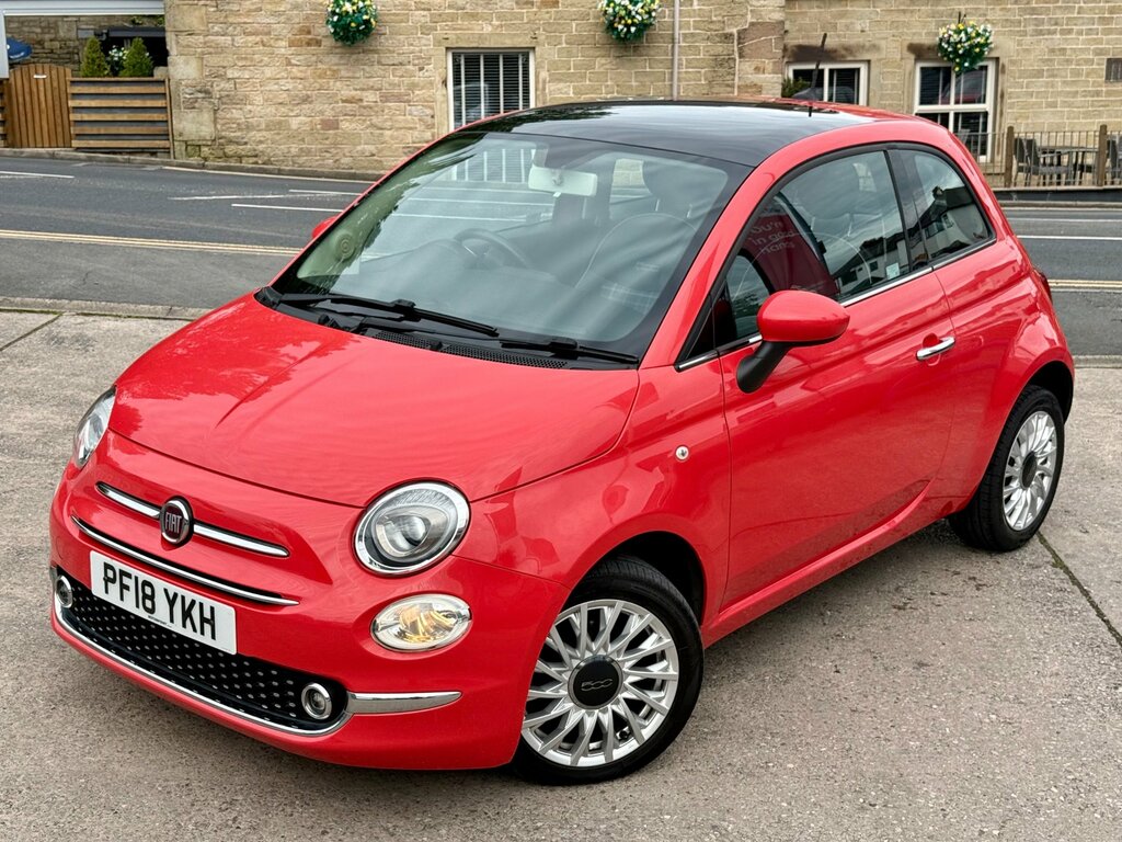Fiat 500 1.2 Lounge Hatchback Euro 6 Ss Pink #6