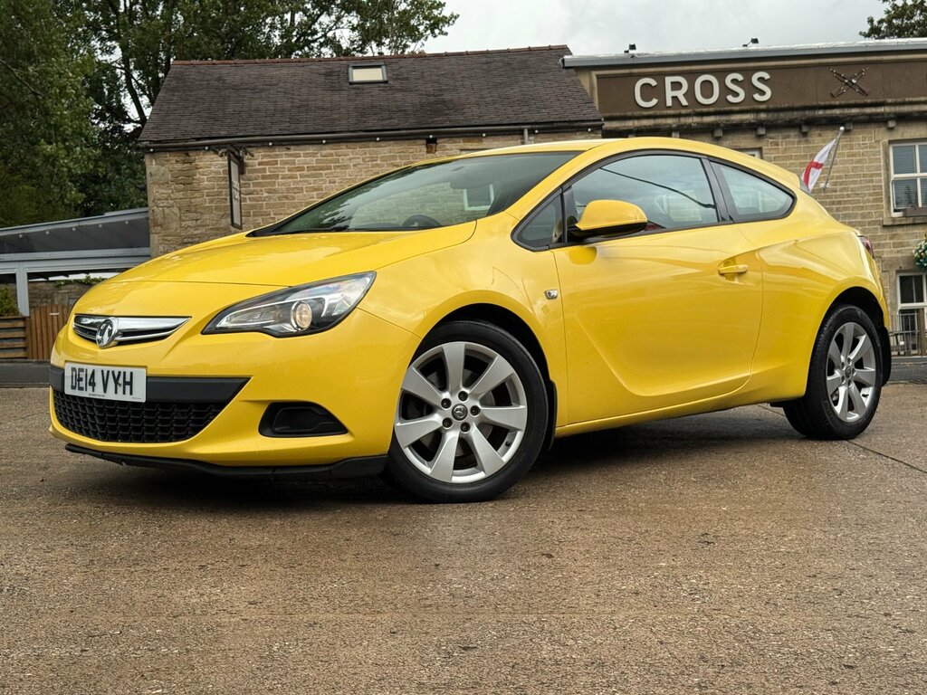 Vauxhall Astra 1.4T 16V Sport Coupe Euro 5 Ss Yellow #5