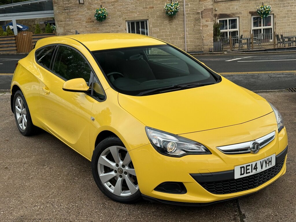 Vauxhall Astra 1.4T 16V Sport Coupe Euro 5 Ss Yellow