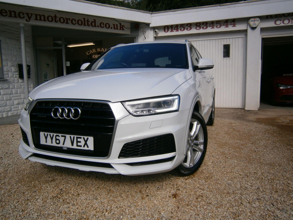 Audi Q3 2.0 Tfsi S Line Edition S Tronic Quattro Euro 6 S White