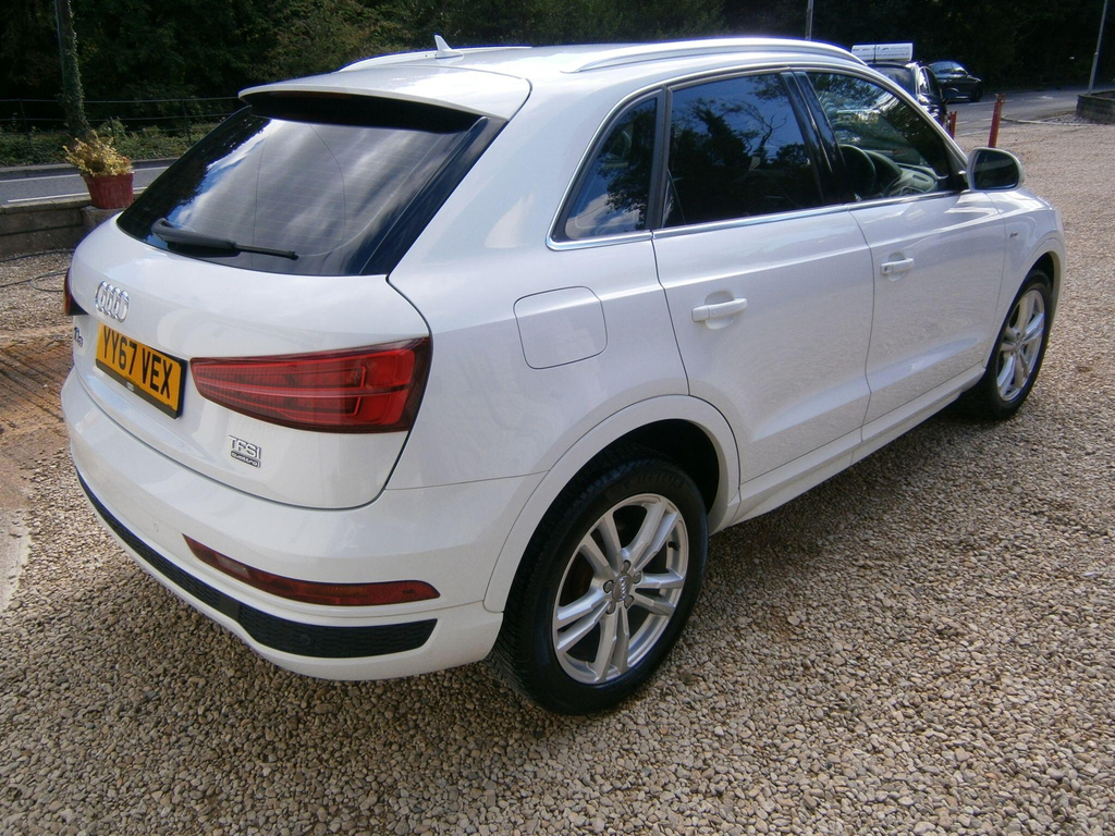 Audi Q3 2.0 Tfsi S Line Edition S Tronic Quattro Euro 6 S White #3