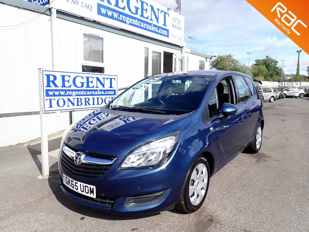 Vauxhall Meriva 1.7 Cdti Exclusiv Mpv Euro 5 110 Blue