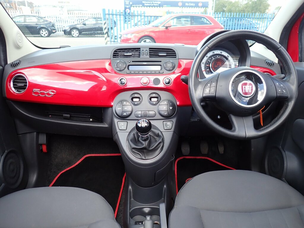 Fiat 500C 0.9 Twinair Lounge Convertible E Red #3