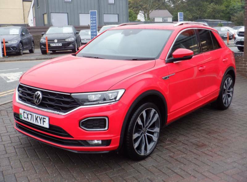 Volkswagen T-Roc R-line 1.5 Tsi Evo 150 Dsg With Sunroof Red #4