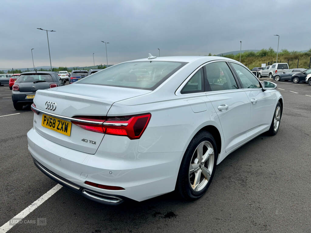 Audi A6 40 Tdi Sport White #3