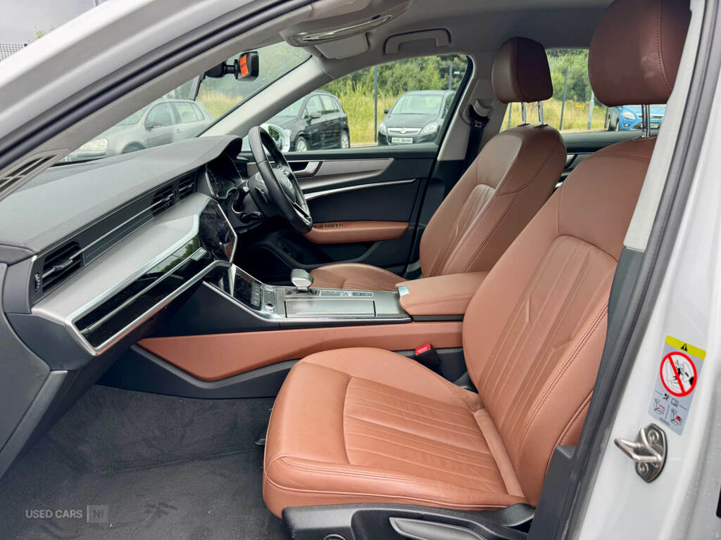 Audi A6 40 Tdi Sport White #6