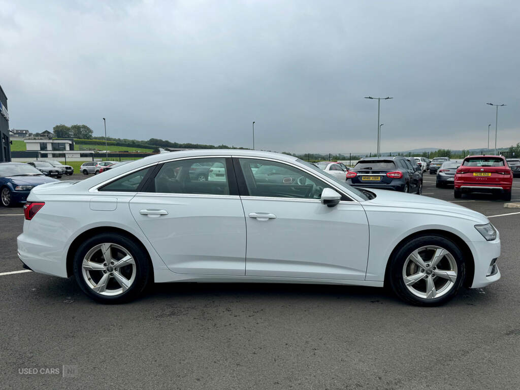 Audi A6 40 Tdi Sport White #2