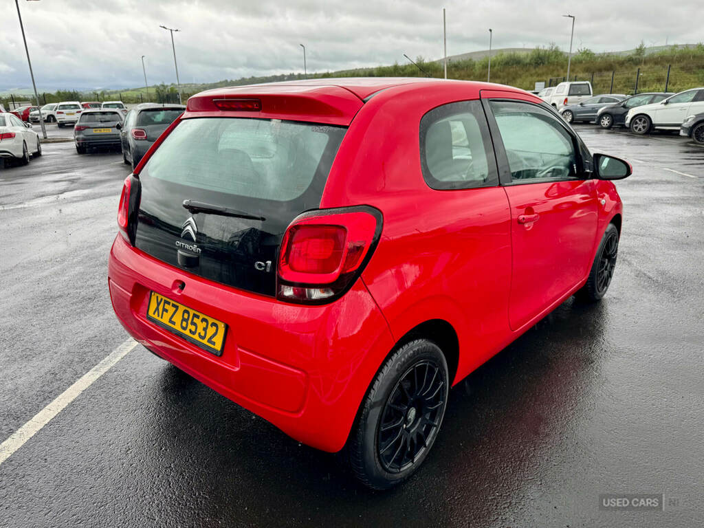 Citroen C1 1.0 Vti Feel XFZ8532 Red #3