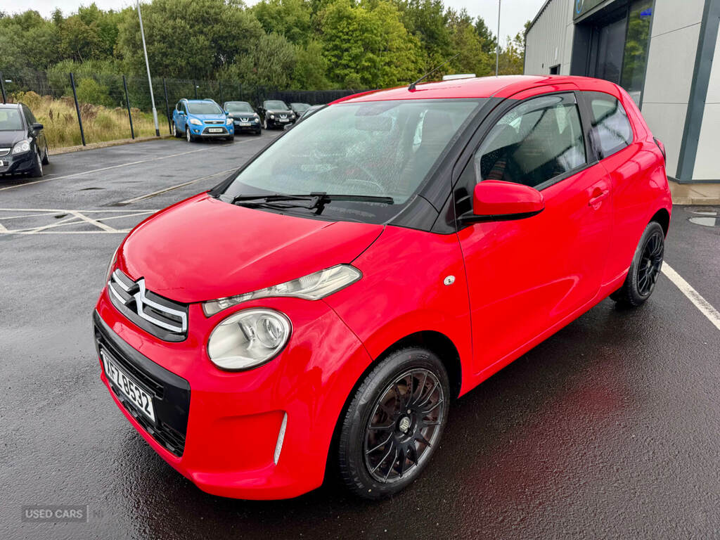 Citroen C1 1.0 Vti Feel XFZ8532 Red #6