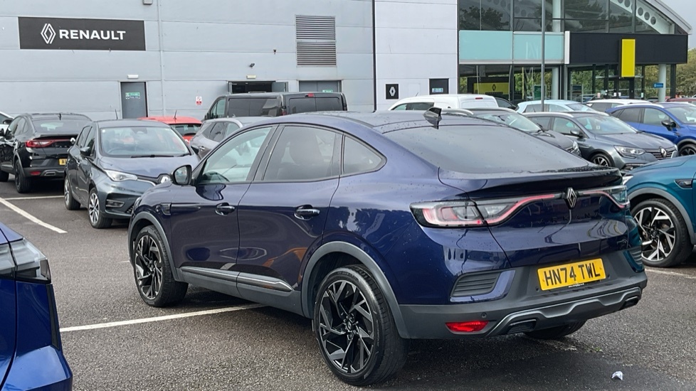 Renault Arkana Renault Arkana 1.6 E-tech Fhev 145 Techno Esprit A HN74TWL Blue #3