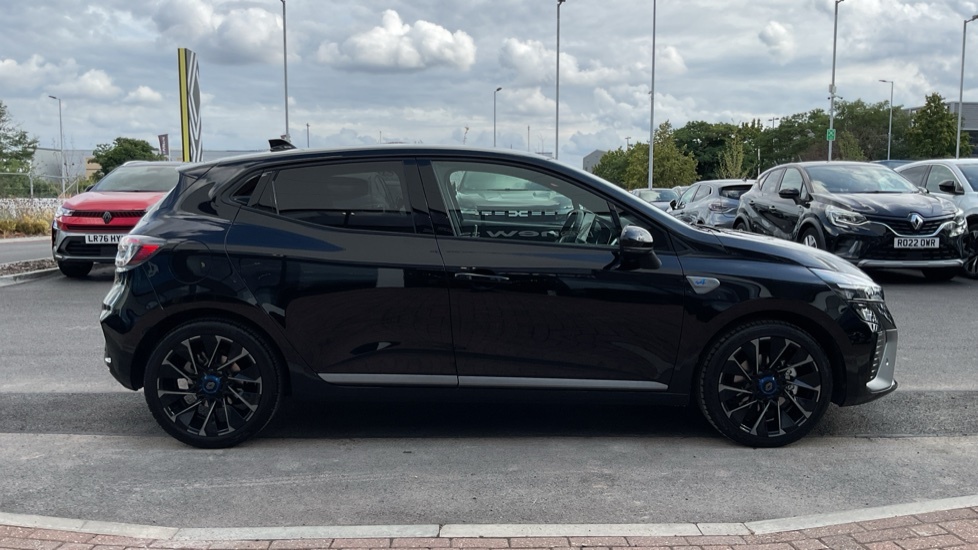 Renault Clio Renault Clio 1.6 E-tech Full Hybrid 145 Esprit Alp BK75WAE Black #2