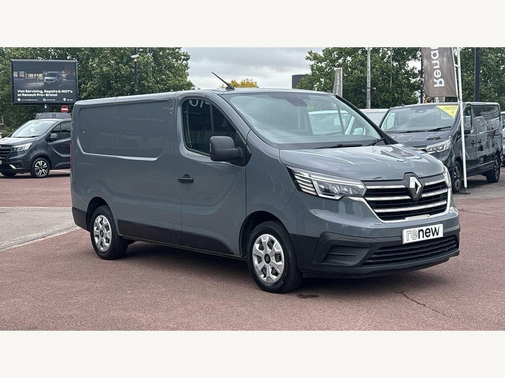 Renault Trafic Trafic Sl28 Blue Dci 130 Business Van NL73URB Grey #2
