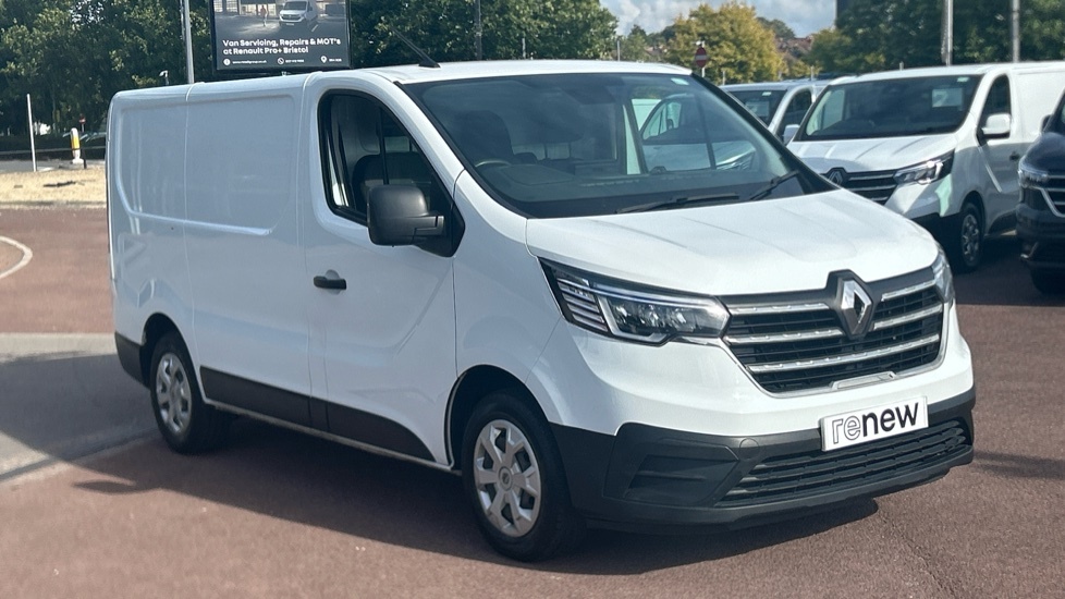 Renault Trafic Trafic Sl30 Blue Dci 130 Advance Van NA73UFU White #2