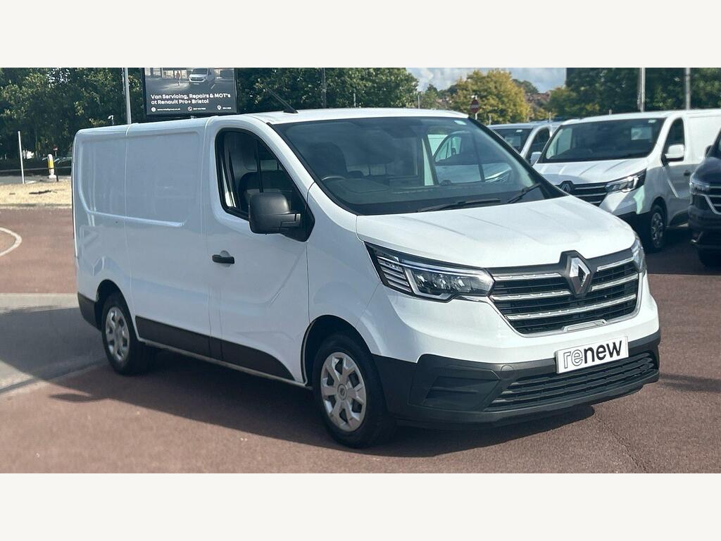 Renault Trafic Trafic Sl30 Blue Dci 130 Advance Van NA73UFU White