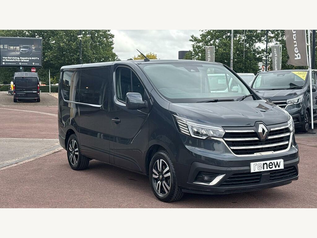 Renault Trafic Trafic Sl30 Blue Dci 150 Extra Sport Van FP23ZCJ Grey #2