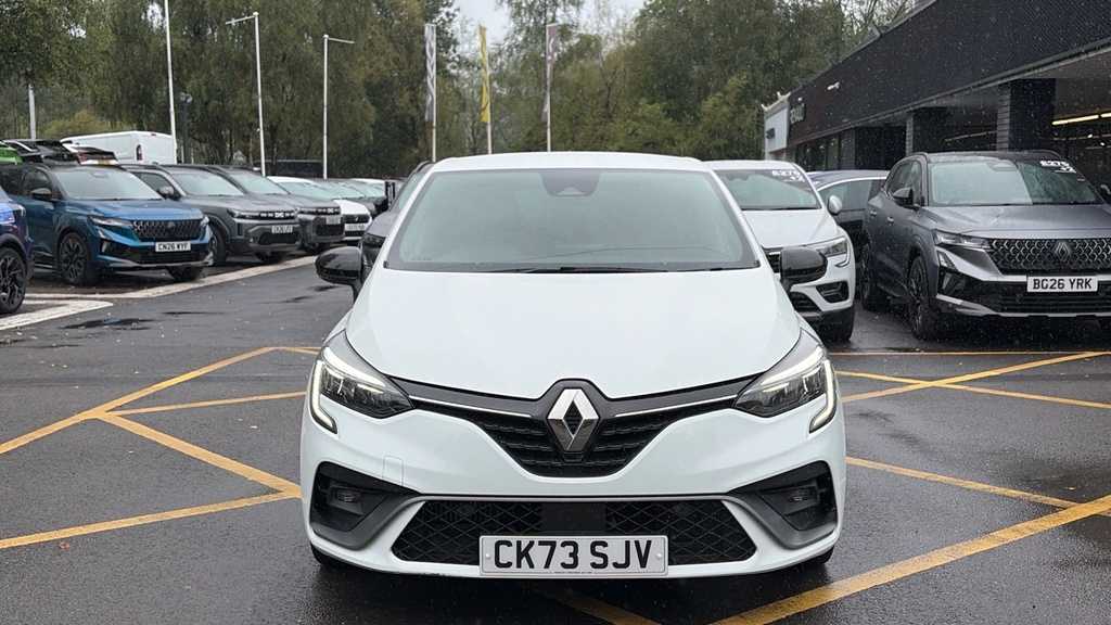 Renault Clio Renault Clio 1.0 Tce 90 Rs Line CK73SJV White #4