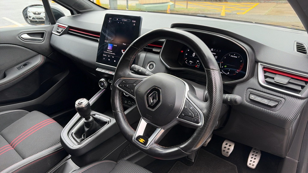 Renault Clio Renault Clio 1.0 Tce 90 Rs Line CK73SJV White #5