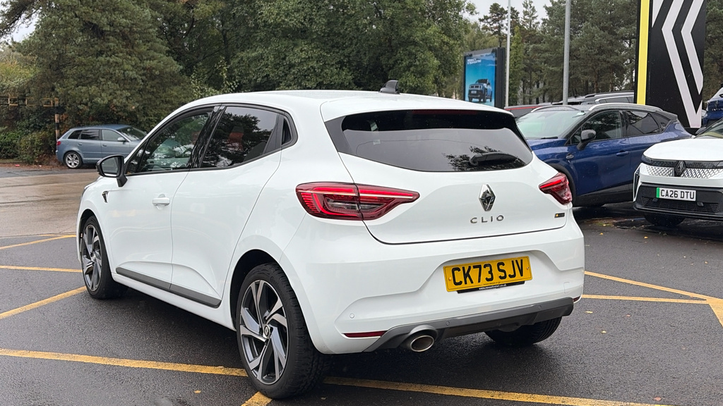 Renault Clio Renault Clio 1.0 Tce 90 Rs Line CK73SJV White #3