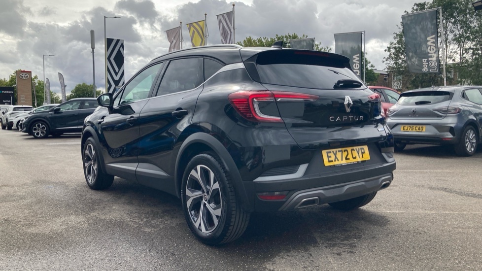 Renault Captur Renault Captur 1.6 E-tech Hybrid 145 R.s.line Black #3