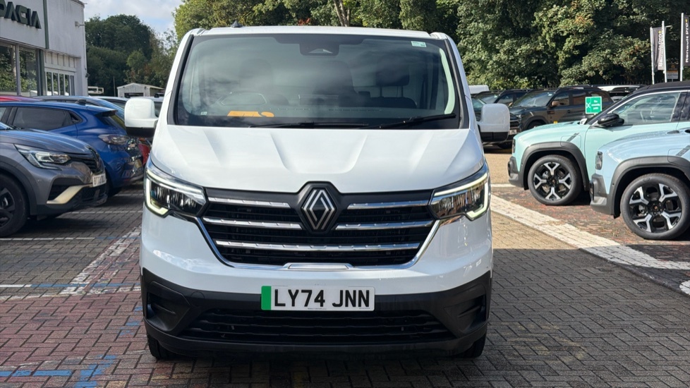 Renault Trafic Renault Trafic Sl30 90Kw 52Kwh Advance Van White #4