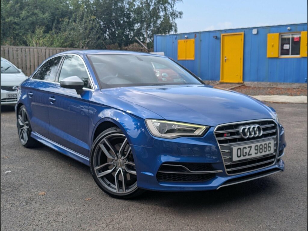 Audi S3 2.0 Tfsi Saloon S Tronic Quattro Euro 6 Blue