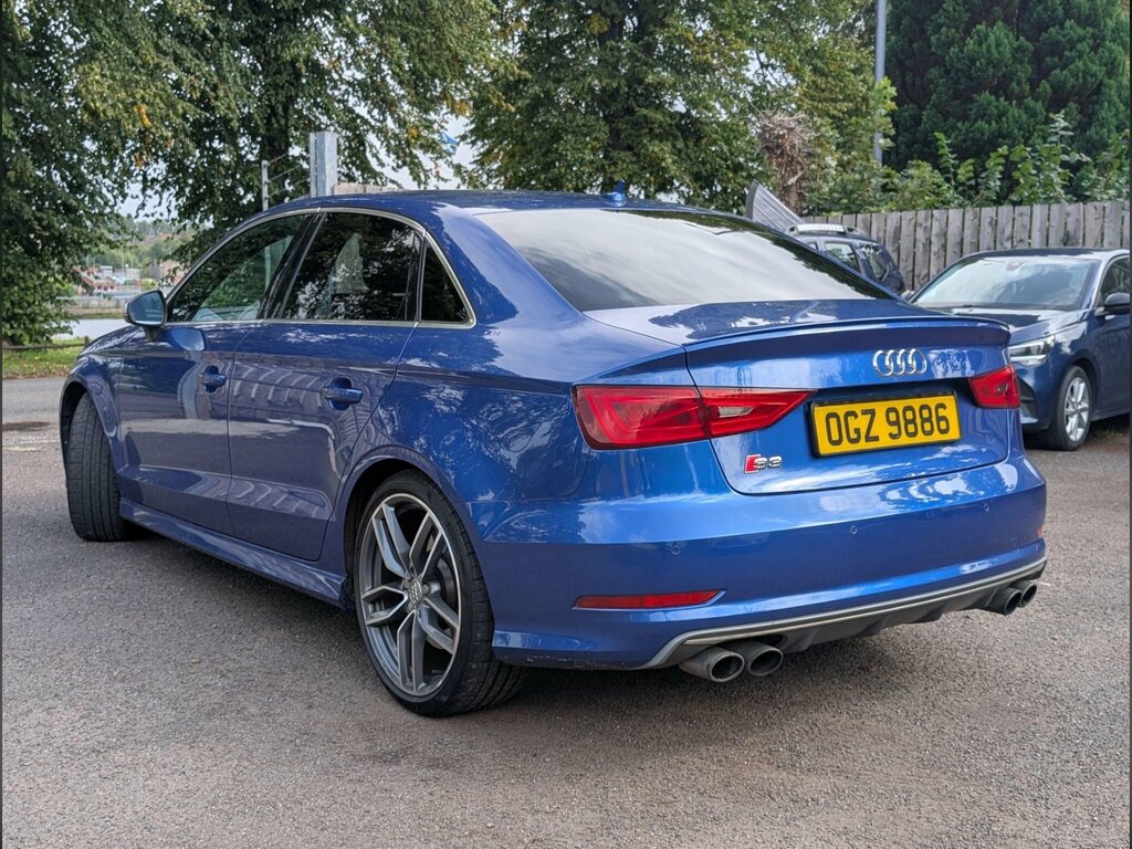 Audi S3 2.0 Tfsi Saloon S Tronic Quattro Euro 6 Blue #2