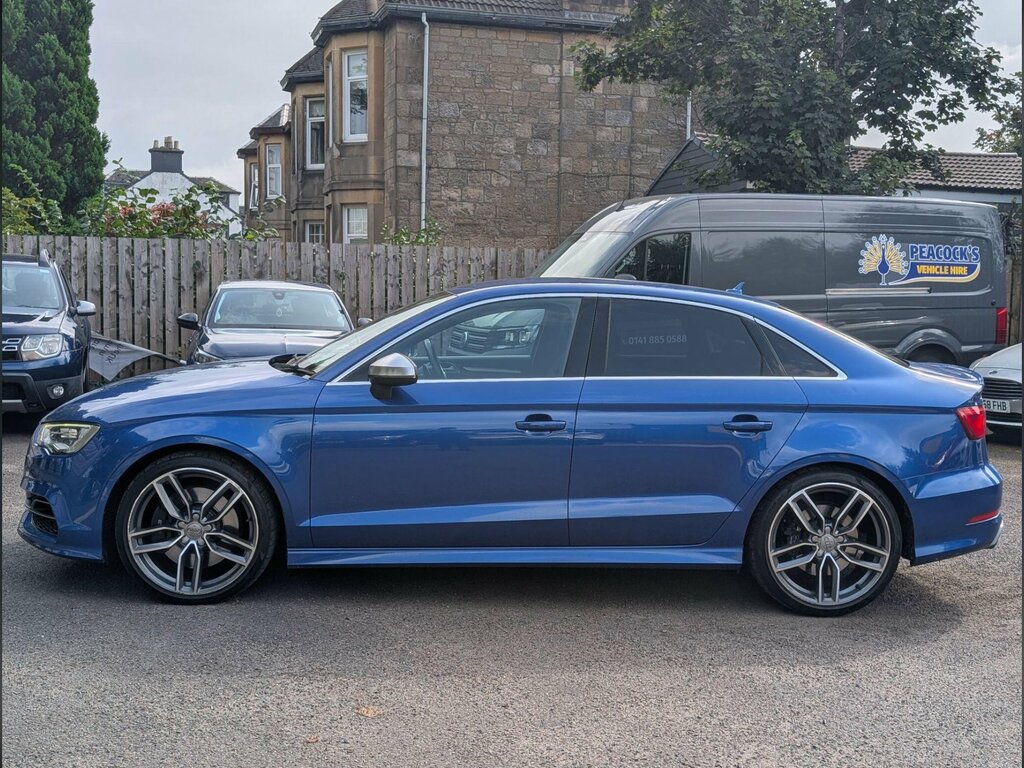Audi S3 2.0 Tfsi Saloon S Tronic Quattro Euro 6 Blue #6