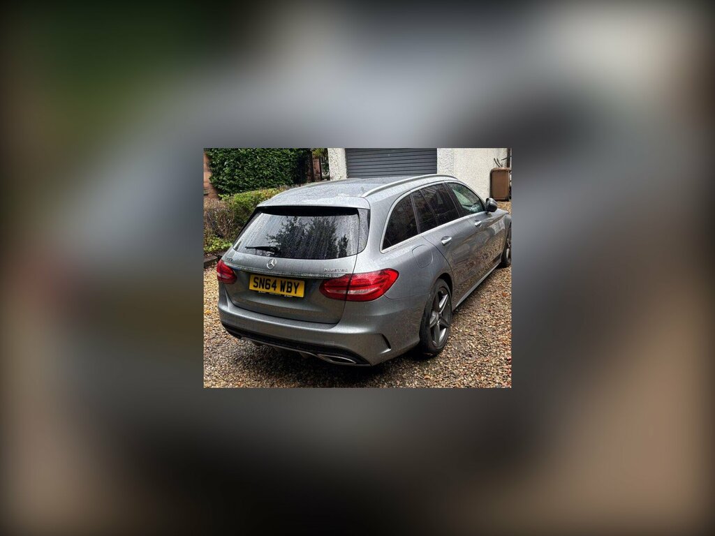 Mercedes-Benz C Class 2.1 C220 Bluetec Amg Line G-tronic Euro 6 Ss 5 Silver