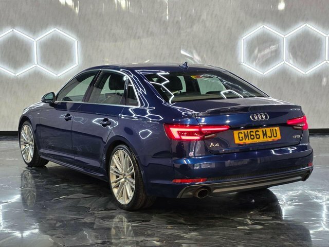 Audi A4 2017 2.0 Tfsi S Line Saloon S Tronic Eu Blue #4