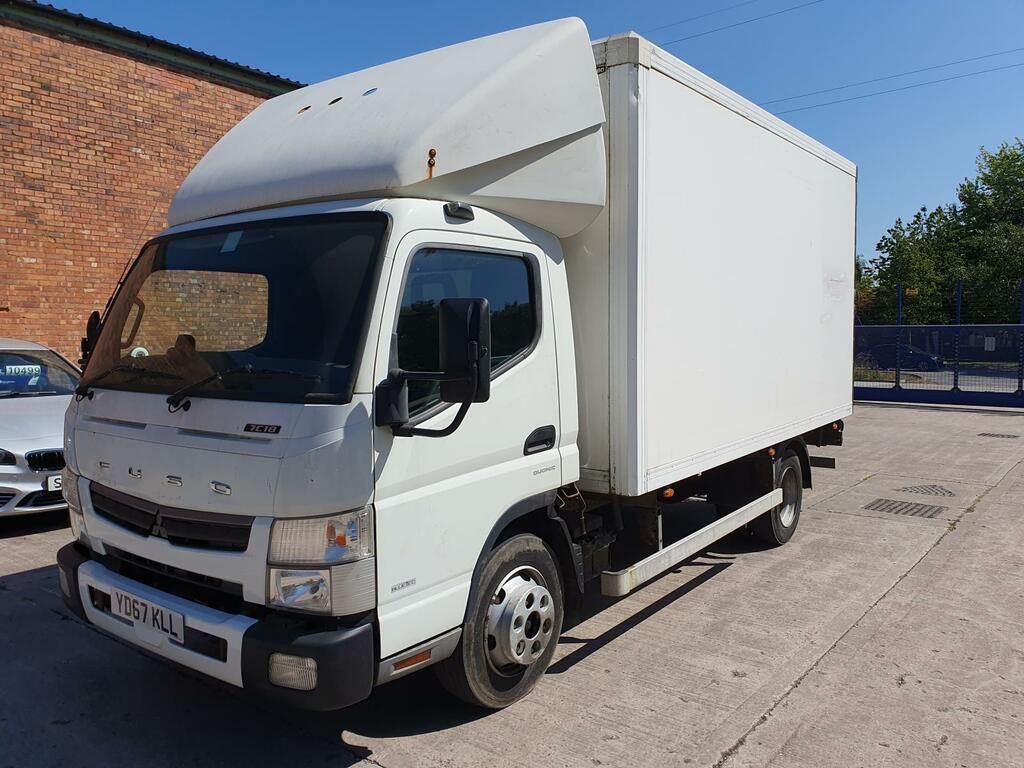 Mitsubishi Fuso Canter Diesel White #6