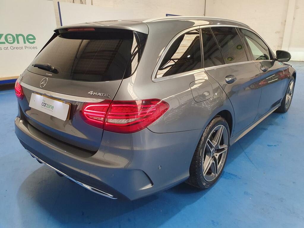 Mercedes-Benz C Class C 220 Amg Line Premium D 4Matic Grey #3