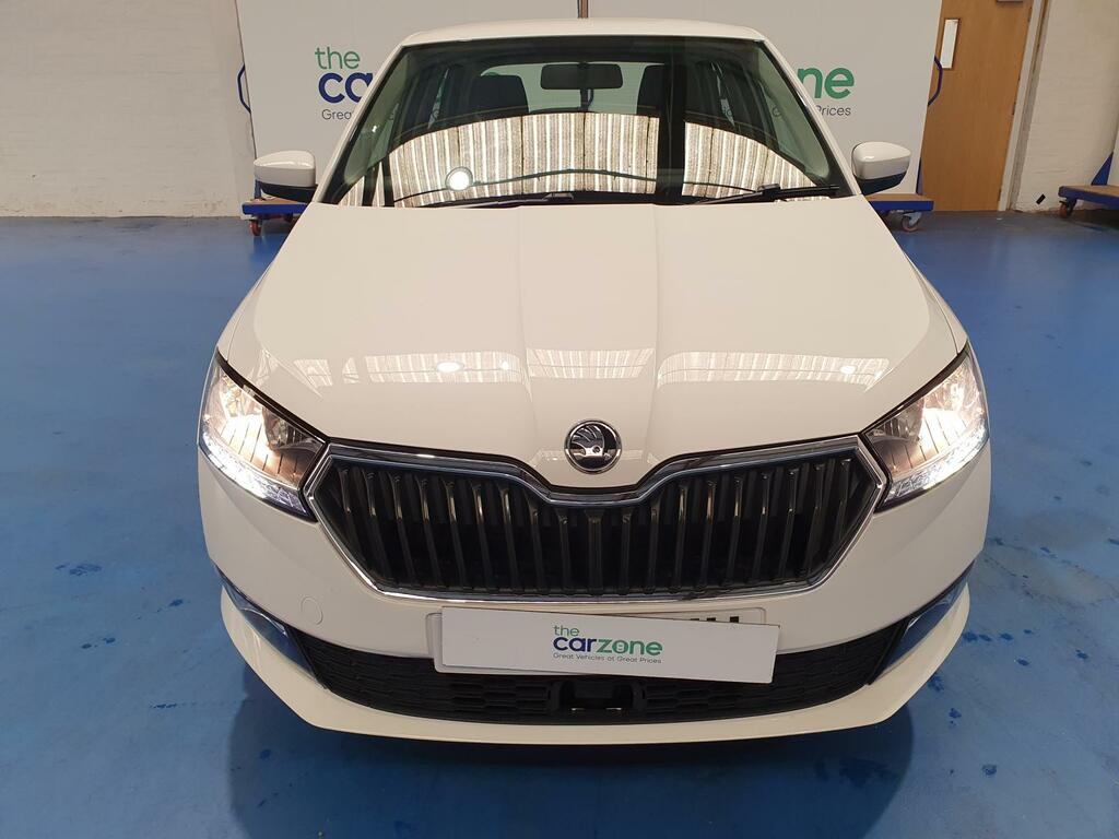 Skoda Fabia Redline Tsi White #8