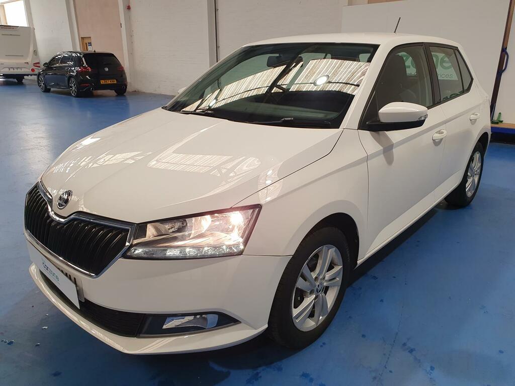 Skoda Fabia Redline Tsi White #7