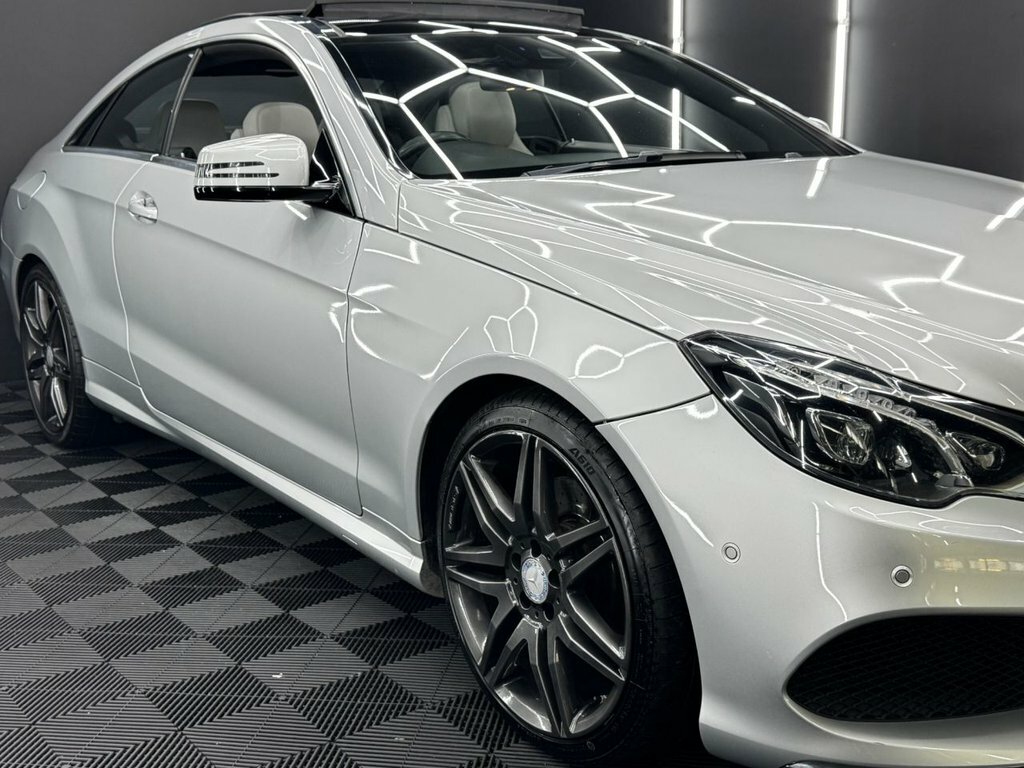 Mercedes-Benz E Class Coupe 3.0 E350d V6 Amg Line Edition Premium G-tr White #11